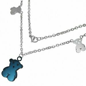 �y���������z�W���G���[�E�A�N�Z�T���[ �X�e�����X�l�b�N���X���u�X�^�[collier en acier inoxydable argente avec fermoir pince de homard et breloque our