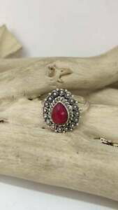 yzWG[EANZT[ AWFgAlRAK^[U_hianello con agata rosa da donna in argento 925