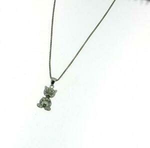 yzWG[EANZT[ xbVyfeIZbggAWFg}bVb`R[ibellissimo pendente orsetto argento massiccio 925 collana