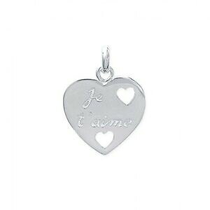 yzWG[EANZT[ A[WFgNA[WG[magnifique pendentif je taime coeur bijoux en argent neuf