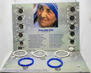 yzWG[EANZT[ Ab`CIIAK^RCmAbB[^fB}heTfBJJb^bracciale in acciaio o agata con inno alla vita di madre teresa di calcutta