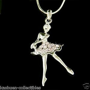 yzWG[EANZT[ NX^XtXL[oG_T[WG[lbNXNX}XoCIbgo[iviolet ballerine avec cristal swarovski ballet danseuse bijoux col