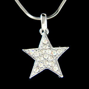 yzWG[EANZT[ X^[NX^XtXL[`[WG[lbNXvoeux etoile ~ avec cristal swarovski breloque astronomie collier bijoux