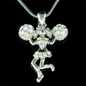 yzWG[EANZT[ |K[NX^XtXL[XN[Xsbg|lbNX||pom girl ~ avec cristal swarovski ecole spirit pom collier pompons