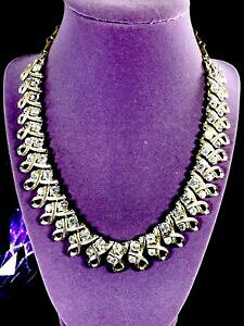 yzWG[EANZT[ t@rXBe[WRgS[ftBjbVNX^XgXJ[Rfabuleux vintage 1950fs coro ton dore finition cristal strass collier col