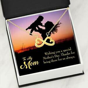 yzWG[EANZT[ J[hWGy_gmere collier special fete des meres souvenir carte bijou cadeau infini pendentif