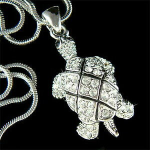 yzWG[EANZT[ ^[gEBYNX^XtXL[V[gDgCYt[ybg`F[RA[tortue avec cristal swarovski mer turtoise faune et flore pet chaine collie