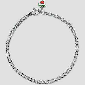 yzWG[EANZT[ uXEFCub`fVfejXAb`CIWRjrALkI[Hbrosway, bracciale desideri tennis acciaio e zirconi bianchi bltd01 nuovo