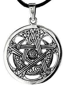 yzWG[EANZT[ y^OVo[y_gveNV[TPgEBbJpentagramme 925 argent pendentif protection lune soleil celte wicca amulette n