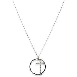 �y���������z�W���G���[�E�A�N�Z�T���[ �R���[�i�h�i�A�����A���W�F���g�N���[�`�F�y���f���e�l��collana donna amen cltonb argento 925 croce pendente nero