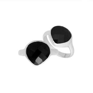 yzWG[EANZT[ Vo[X^[OyAVFCvOIjNXubNargent sterling poire forme bague avec onyx noir ar6159ox229cm