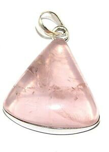 yzWG[EANZT[ argent sterling quartz rose bijoux pendentif pend406