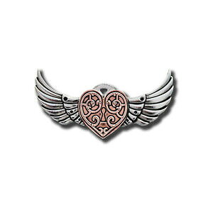 �y���������z�W���G���[�E�A�N�Z�T���[ �X�`�[���p���N�u���[�`���@���L���[�n�[�g�A���X�g�[�N�Xbroche steampunk valkyrie heart par anne stokes