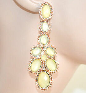 yzWG[EANZT[ IbL[jhiAWFgx[WRNX^XgXyfeB_~Qorecchini donna argento beige corallo cristalli strass pendenti damigella f140