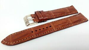 �y���������z�W���G���[�E�A�N�Z�T���[ �N���R�_�C���u���X���b�g�^�C�����f��bracelet montre en crocodile en 18mm modele chrono