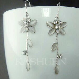 yzWG[EANZT[ g{XtXL[COlibellule ~ insecte nature faune et flore avec cristal swarovski earrings
