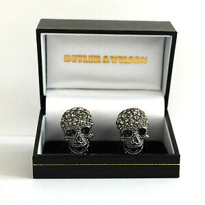 yzWG[EANZT[ og[EB\rbOXYNX^fXwbhiCJtNXbutler et wilson grand etain cristal tete de mort boutons de manchette neuf