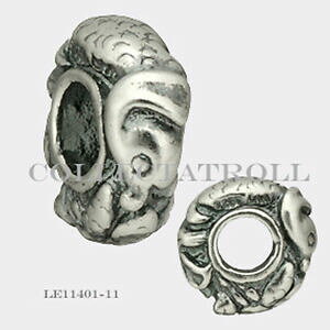 �y���������z�W���G���[�E�A�N�Z�T���[ �g���[���r�[�h�V���o�[�h�b�O�r�[�Y�g���[���r�[�hauthentic trollbeads silver dog bead trollbead le1140111 tagbe40070