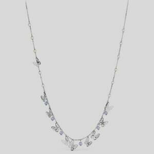 yzWG[EANZT[ uXEFCXtXL[p[Y`[~OZglbNXiCbrosway, collier lacet charmant avec swarovski et perles 78cm bcm02,neuf