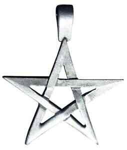 yzWG[EANZT[ `F[}WbNV{Wy^Oy_gpentagramme pendentif avec chaine, symbole magique gamme p201