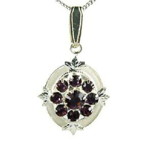 yzWG[EANZT[ NX^[hVo[AWXgt[y_gXtXL[NX^crystal world argent amethyste pendentif fleur avec cristaux swarovski