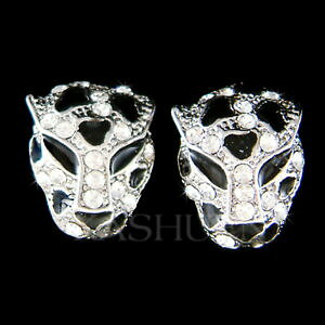 yzWG[EANZT[ Ip[hIZbgWK[^CK[`[^[NX^XtXL[COleopard ocelot jaguar guepard tigre avec cristal swarovski boucles doreilles
