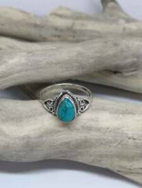 【送料無料】ジュエリー・アクセサリー フェミニンシルバーリングペンダントフォルマターコイズfeminin anneau en argent 925 with turquoise en the forma of a pendentif