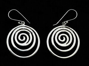 yzWG[EANZT[ WIgTNXpCVo[COboucle doreilles geometrie sacree spiraleargent 9255g25 mmw45 10113