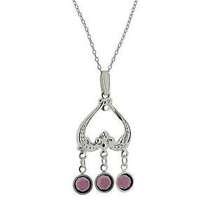 yzWG[EANZT[ gbNXtXL[NX^AWXgy_ghbvtoc s s a lenvers coeur 3 goutte amethyste pendentif avec cristaux swarovski