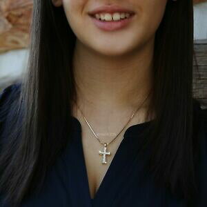 yzWG[EANZT[ NX^XtXL[CGXWG[lbNXNXcroix avec cristal swarovski jesus faith en lord religieux collier bijoux