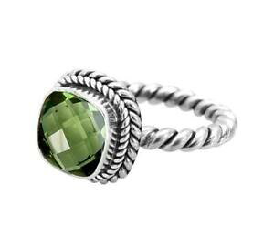 yzWG[EANZT[ Vo[OO[AWXgNH[cbague en argent avec vert amethyste quartz nklr001gam152cm