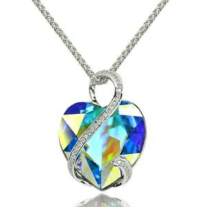 yzWG[EANZT[ I[{AXAC[n[gt@bVlbNXNX^XtXL[aurore boreale i love you coeur mode collier avec cristal swarovski