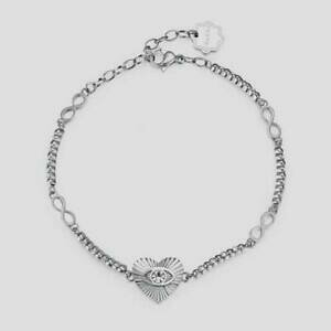 yzWG[EANZT[ uU[YEFCub``NI[GVIhCtBj[gkI[Hbrosway, bracciale chakra cuore e ciondoli infinito bhkb022 nuovo