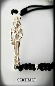 �y���������z�W���G���[�E�A�N�Z�T���[ �p���Z���f�B�I�T�G�M�v�V�A�Z�N���b�g�V���o�[�v���^�G�M�b�v�g�v���^�Z�N���b�gpulsera diosa egipcia ,sekhmet silver plata 925ml, egipto plata 925m sekhmet