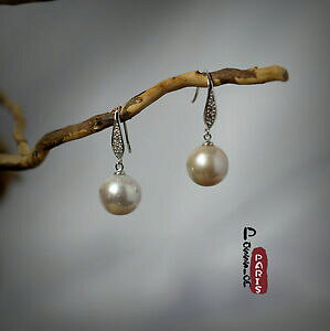 �y���������z�W���G���[�E�A�N�Z�T���[ �C�������O�p�[���J���`���[���E���h�o�C�I���b�g�V���o�[�}�b�V�uboucle doreilles perle culture rond violet argent massif 925 10mm11mm tz2 b22