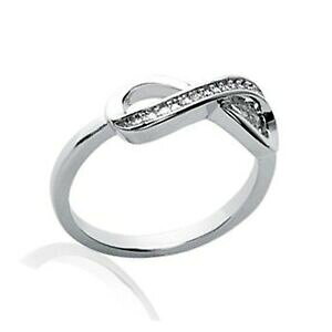 yzWG[EANZT[ oQtbgCfBhA[WFgILVfXWRjETCYbague flot en argent rhodie et oxydes zirconium neuve taille 56 disponible