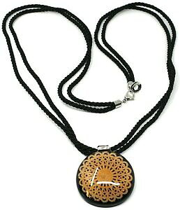 yzWG[EANZT[ R[iAeBJ[iFlcBA_I[lfBXRRtBI[collana antica murrina venezia, medaglione disco con fiore, co726a14