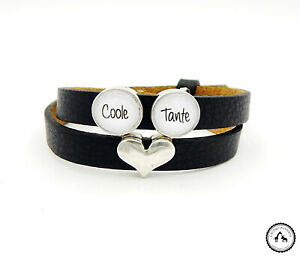 �y���������z�W���G���[�E�A�N�Z�T���[ �e�L�X�g�u���X���b�g�X���C�h* bracciale in pelle con nome desideriodesiderio testo * scorrevoli perle * nuovo * * individualmente