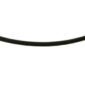 yzWG[EANZT[ `F[U[{fUColbgdesign serio nastro in pelle catena 54 cm l2 54 nero 2 mm con chiusura a baionetta