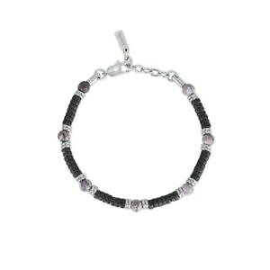 yzWG[EANZT[ uXbg}WGYGXmGXjbN^[RCYubNAK^bracciale uomo 2jewels ethno etnico turchese nero agata 232162
