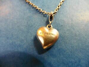 �y���������z�W���G���[�E�A�N�Z�T���[ �x���[�W�����[�`�F�[���y���_���g�n�[�g�A�K�T�V���o�[���B���e�[�Wmolto jolie catena e ciondolo cuore agatha argento 925 vintage 1970 tb stato