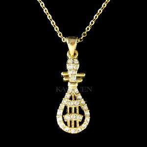 yzWG[EANZT[ XtXL[NX^lbNXpCvcinese tradizionale pipa musica in swarovski cristallo nuovo anno gt collana