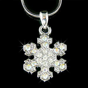 yzWG[EANZT[ ?CXtXL[NX^NX}XEFfBOXm[lbNXy_gneve ~ in swarovski cristallo natale matrimonio ab neve collana ciondolo nuovo
