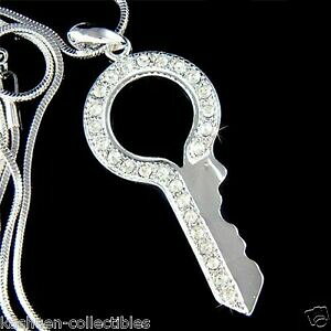 yzWG[EANZT[ EBbVL[}Cn[g?CXtXL[NX^y_glbNXwish desiderio chiave a my heart ~ in swarovski ciondolo cristallo collana