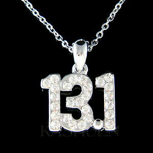 yzWG[EANZT[ [Xn[t}\XtXL[NX^[XlbNX131 corsa mezza marathon in swarovski cristallo corsa corridore gara collana