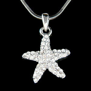yzWG[EANZT[ X^[tBbVCXtXL[NX^V[I[VX^[r[`EFfBOlbNXstarfish in swarovski cristallo mare stella oceano spiaggia mat