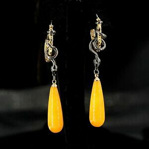 yzWG[EANZT[ u[NhCgNI[vPW[T[ygAQ[gO[gy_egboucle doreilles creole plaque or jaune serpent agate goutte pendante retro qd3