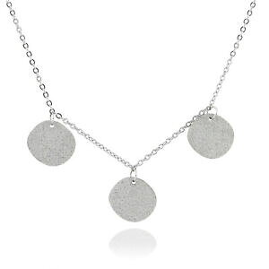 yzWG[EANZT[ fB[XlbNXVo[lbNXRCfBXNRC`[J[`F[collana da donna collane argento moneta circa disco coin piastrine choker catena