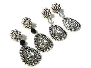 �y���������z�W���G���[�E�A�N�Z�T���[ �r�W���A���A�W���A���W�����e�u�[�N���h�I���C�g�y���_���e�X�N�����X�N�[�^�[�C�������Obijou alliage argente boucles doreilles pendantes clous scooter earrings