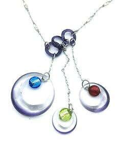 yzWG[EANZT[ AeB[N[i[mKXlbNXC^AA[gAWXgcollana donna antica murrina vetro di murano made in italia art vn 156 ametista